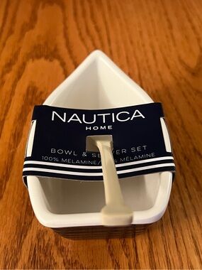 Nautica Small Row Boat Melamine Condiment Bowl